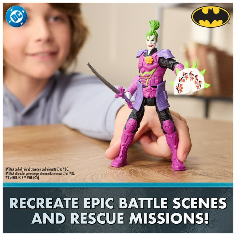 DC Comics, Batman Battle Clash 6-inch Ninja Strike The Joker