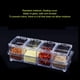 thumbnail image 4 of Juego De Frasco De Salsa Acrílica, Caja De Condimento Transparente Con Botella Separada Para Almacenamiento De Cocina, Duradero Y Seguro, 4 of 7