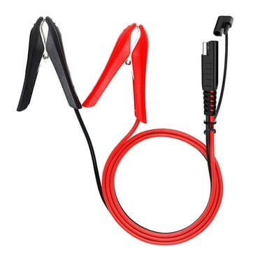 Battery Alligator Clip to Sae Connector Extension Cable 16AWG Sae 2 Pin Cable