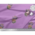 thumbnail image 2 of Soimoi Rayon Fabric Leaves & Floral Block Fabric Prints by Yard 56 Inch Wide, 2 of 3