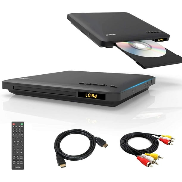 Lecteur DVD Slim Design, lecteurs DVD AV HDMI ultra-fins pour TV