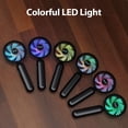 thumbnail image 2 of VersionTECH. Portable HandHeld Fan, RGB Light, 5 Speed, 180° Foldable, USB Personal Hand Table Accessories with Rechargeable Battery Operated for Travel Office, 2 of 7
