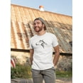 thumbnail image 2 of Lovely Horse Head (Profile) T-Shirt Men -Image by Shutterstock, Male x-Large, 2 of 4