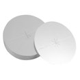 thumbnail image 2 of 20 Pcs Protecteurs de Gouttes de Cire pour Bougies Argent Rond pour Usage Domestique Design Minimaliste, 2 of 8