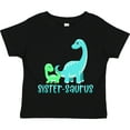 thumbnail image 3 of Inktastic Sister-saurus Cute Brontosaurus Family Boys or Girls Toddler T-Shirt, 3 of 5