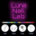 thumbnail image 6 of UPONRAY Three Lines Custom Neon Signs, Customizable USB-Powered & Dimmable LED Neon Light, Stylish Wall Decor for Bedroom, Home, Lover, Friend, Cool White, 10 inch, 6 of 7