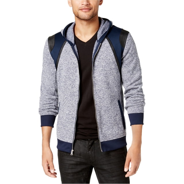 I.N.C Sweat à Capuche pour Hommes, Bleu, TTTG