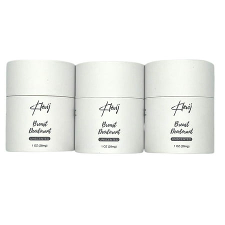 Breast Deodorant by Klevij | 3-Pack 1 oz Mix and Match | Helps Control Boob Sweat