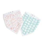 aden + anais essentials, bandana bibs, tropicalia 2-pack