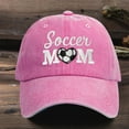 thumbnail image 2 of Miqool Soccer Mom Hat, Adjustable Washed Embroidered Baseball Cap Vintage Distressed Sun Hat for Mama Gifts for Mothers Day Birthday, 2 of 3