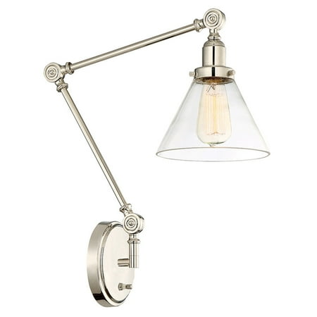 - Savoy House Drake 9-9131CP-1 Adjustable Wall Sconce