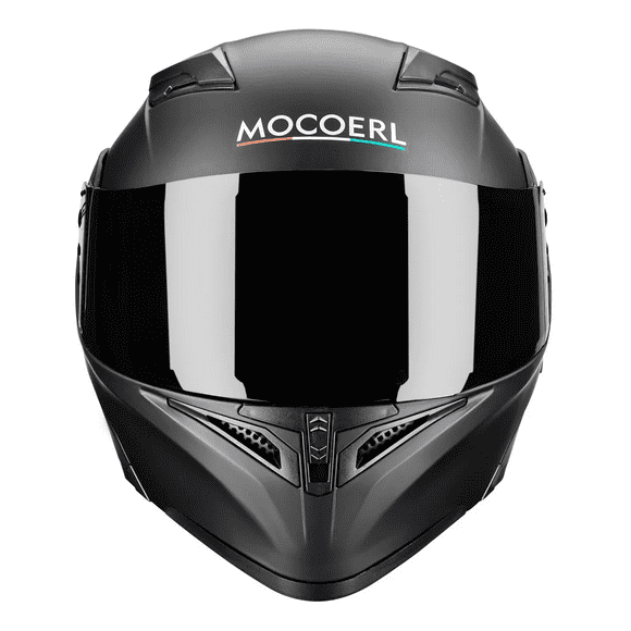 Casco Abatible Certificado Dot Para Moto Negro TALLA L