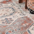 thumbnail image 4 of Superior Distressed Tribal Medallion Indoor Runner Rug, Rust, 2' 7" x 8', 4 of 6