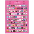 thumbnail image 1 of Colour Printing Poster,Scratch Off Poster Photo Scratch Off Poster Wallpapers Wall Decoration Rugged and Tough, 1 of 8