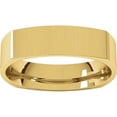 thumbnail image 3 of FB Jewels 14K Yellow Gold 5mm Square Comfort Fit Wedding Band, 3 of 3
