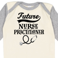 thumbnail image 4 of Inktastic Future Nurse Practitioner Girls Long Sleeve Baby Bodysuit, 4 of 5