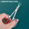 thumbnail image 3 of Stainless Steel Manual Cuticle Remover Nail Trimmer Cuticle Plier Scissors, 3 of 7