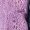Purple, variant on Women's V-Neck Lace Crochet Blouse, Hollow Long Sleeve Button-Front Top