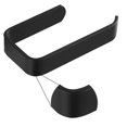 thumbnail image 3 of Toallero de aluminio negro de estilo nórdico, toallero de pared de papel higiénico sin perforación, toallero Simple para baño, inodoro, Almacenamiento y organización del hogar 34 toallero Wosthever HA026912-02, 3 of 6