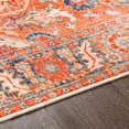 thumbnail image 7 of Mark&Day Washable Rugs, 2x8 St Jacob Traditional Burnt Orange Runner Area Rug, Orange Beige Carpet for Hallway, Kitchen, Bedroom or Living Room (2'6" x 8' Runner, Machine Washable), 7 of 7