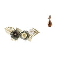 thumbnail image 1 of Escultura Nórdica De Metal Para Pared Con Flores, Hojas Y Animales, Ideal Para Comedor, Dormitorio, Decoración Del Hogar, Regalo, 1 of 8
