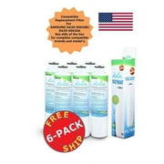 ZUMA Brand , Water and Ice Filter , Model # OPFS3-RF300 , Compatible with Samsung® 04609101000 - 6 Pack - Made in U.S.A.