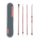 thumbnail image 1 of Guardurnaity de comedones para acné, 4 Uds., punto negro, removedor de espinillas, cuidado de la piel, belleza para mujeres, tratamiento de Tratamientos faciales oro rosa, 1 of 6