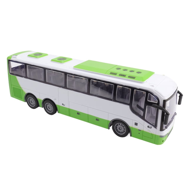 Modelo de Bus RC, Simulació de color Brillante Vívido 1/30 Juguete de Autobús Remoto Inalámbrico para Cultivo de Imaginación Para Niños Mayores de 3 Años