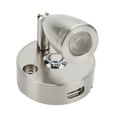 thumbnail image 4 of Interior Reading Spotlight, 180° Up Down Adjustable Touch Dimming LED RV Reading Light 3 Lighting Color  For Book Map Lamps For Camping Trailers Yachts Nickel Plating Housing, 4 of 8