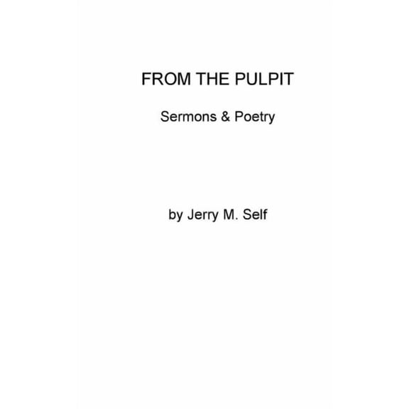 From the Pulpit, (Paperback)