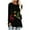 Multicolor Fall Fashion Must Haves, variant on Winter Saving Talove Long Sleeve Shirts for Women Graphic Printed Sweatshirt Fall Fashion Must Haves Round Neck Tops Womens Tops Plus Size 3/4 Sleeve Christmas Shirts