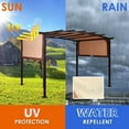 thumbnail image 2 of YYAo Outdoor Party Tent, CanopyCanopy, Shade Shelter, 12 x 9 Feet Outdoor Pergola Canopywith Retractable Canopy Shades, 2 of 7