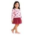 thumbnail image 4 of Stitch & Angel Girls Sweatshirt Tutu Dress, Sizes 4-12, 4 of 6
