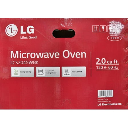 Lg 2 0 Cu Ft Countertop Microwave Oven With Easyclean
