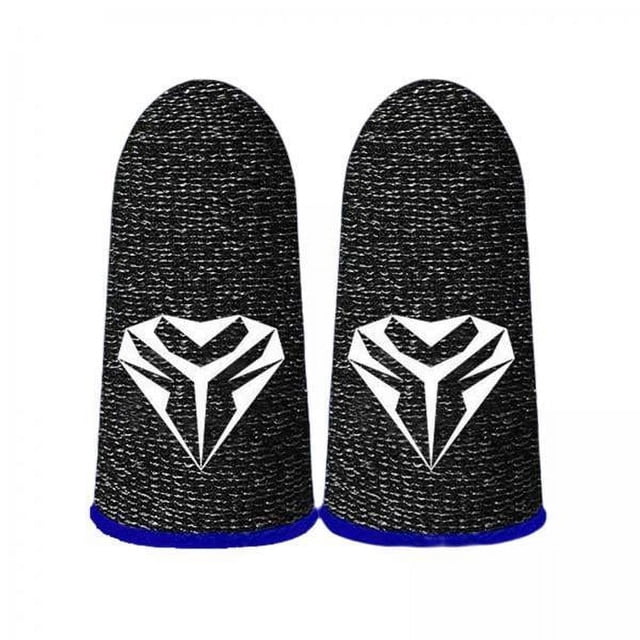 2x 2 Uds Fundas para Dedos para Juegos, Fundas para Pulgar, Controlador Antisudor Pantalla No Táctil 2 piezas