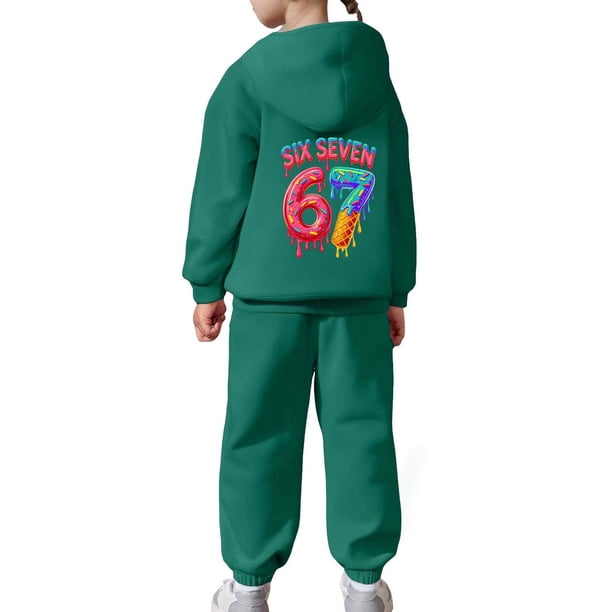 67 Hoodie Kids Six Seven Meme Shirts Sweatshirt and Pants Set Boys 67 Hoodie Kids Six Seven Meme Shirts Sweatshirt and Pants Set Boys