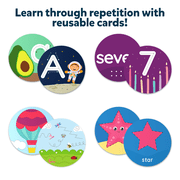 Skillmatics Write and Learn, 40 Cards, Early Learning Flash Cards, Ages 3-6, One Size