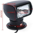 thumbnail image 3 of Denest 100W LED Boat Spotlight Marine Searchlight Spot Light, Remote Control for Boat Truck Car, 3 of 8