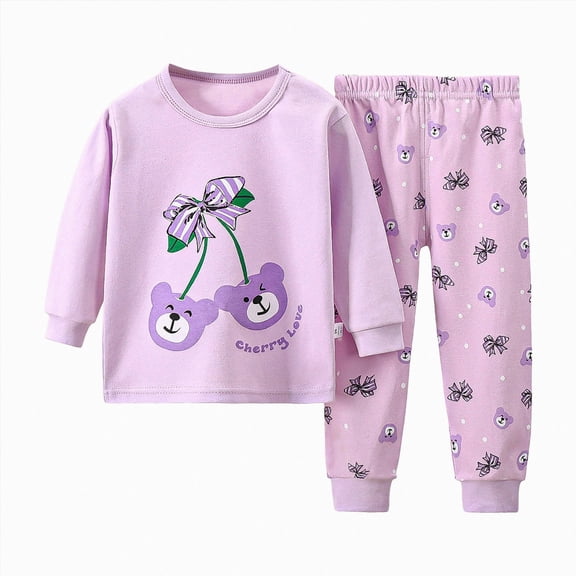 TAmten 2Pcs Baby Girls Outfits 6 12 18 24 Months 2T 3T 4T 5T Toddler Boy Fall Outfits Pullover Tops Pants Homewear Set Fall Outfits,Size 12-18 Months