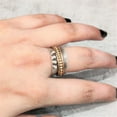 thumbnail image 5 of Designer Spinner Band, Meditation Ring, 925 Sterling Silver Ring, Spinning Ring, Multi Tone Ring, Fidget Ring, Handmade Jewelry, Christmas Oxidized, Womans Band Ring, Anxiety Ring, Mans Band Gifts, 5 of 5