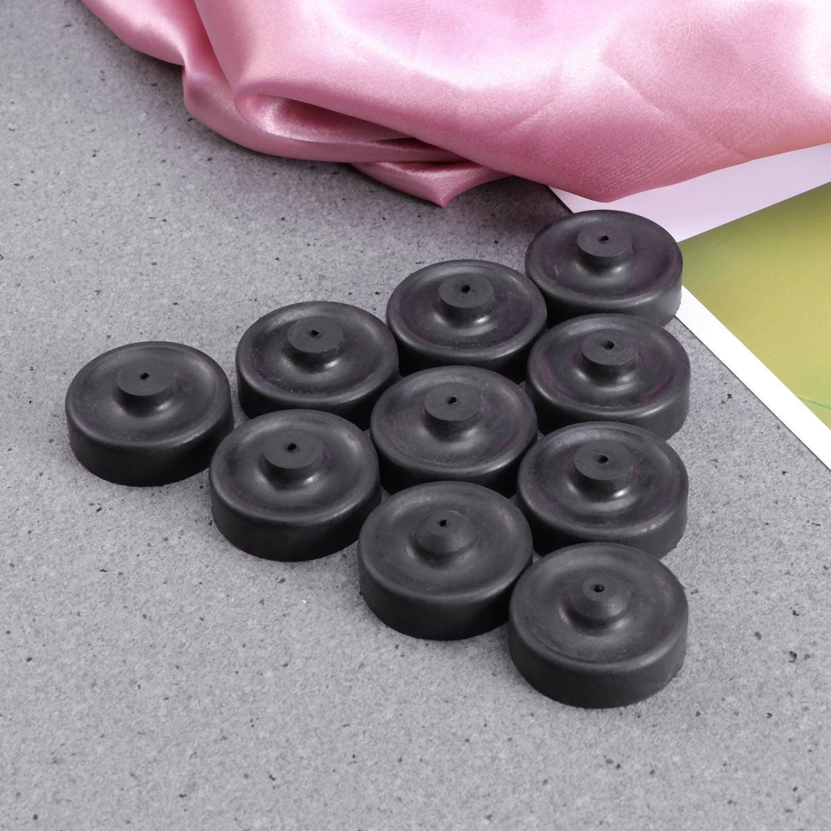 LIFKOME 10-Pack Membranes for Aquarium Air Pumps Oxygen Pump Replacement Accessories