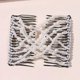 thumbnail image 4 of Stylish Beaded Double Stretching Combs - Hair Bun Maker for Women & Girls - Hair Styling Accessories, 4 of 4