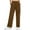 01-Brown, variant on SUYOLL Women'S Pants Solid Color Wide Leg Drawstring with Pocket Straight Leg Sweatpants Fall Winter Casual Athleisure