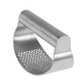 thumbnail image 5 of Pluokvzr Stainless Steel Curved Garlic Press Crusher Chopper Cutter Rocker Ginger Mincing, 5 of 9