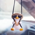 thumbnail image 1 of Super Cute Swing Duck car Decoration Accessories, car Rearview Mirror Pendant Rearview Mirror Decoration Ladies and Men car Decoration Accessories Rearview Mirror Decoration, 1 of 3
