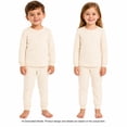 thumbnail image 2 of Rimyaw Toddlers Pajamas Sets Boys Girls 2-Piece Sleepwear Set Cotton Long Sleeve Casual Clothes 3T, 2 of 8