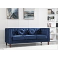 thumbnail image 2 of Fancher Kittleson Classic Chesterfield Sofa, 2 of 5
