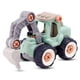 thumbnail image 2 of Excavadora de simulación de juguete, bricolaje, tuerca desmontable, modelo de vehículo de ingeniería, regalo para niños pequeños Vogacara FN000741-03B, 2 of 7