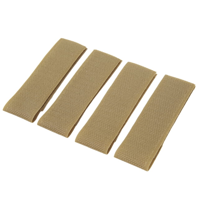 Accesorio De Parche De Gancho Y Bucle, 4 Piezas Parche De Gancho Y Bucle Almohadilla De Fijación Molle De Gancho Y Bucle De Nailon Para Chaleco De Entrenamiento Juegos De Tiro De
