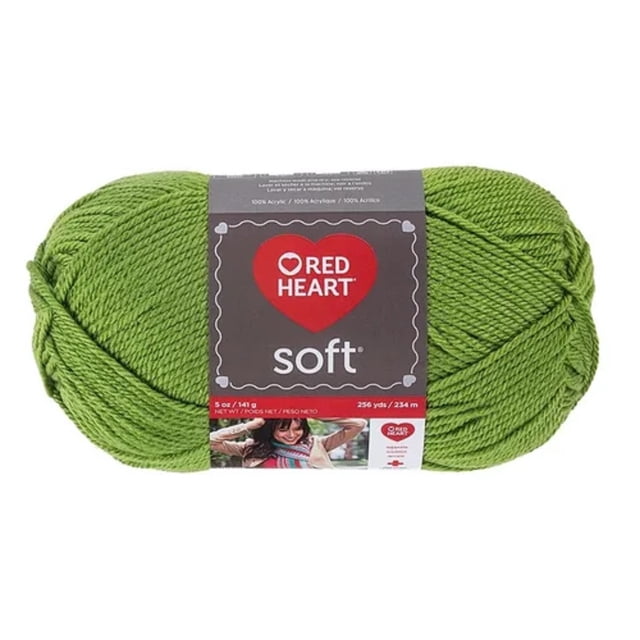 Estambre Guacamole Suave Acrílico Red Heart 4320 Guacamole